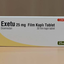 EXETU 25 MG 30 TB (GENERIC AROMASIN) Image 2